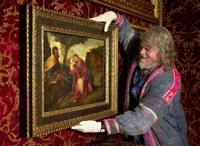 Lord Bath, el propietario de la pintura, la ha mantenido en exhibición en Longleat House para que los visitantes la vean