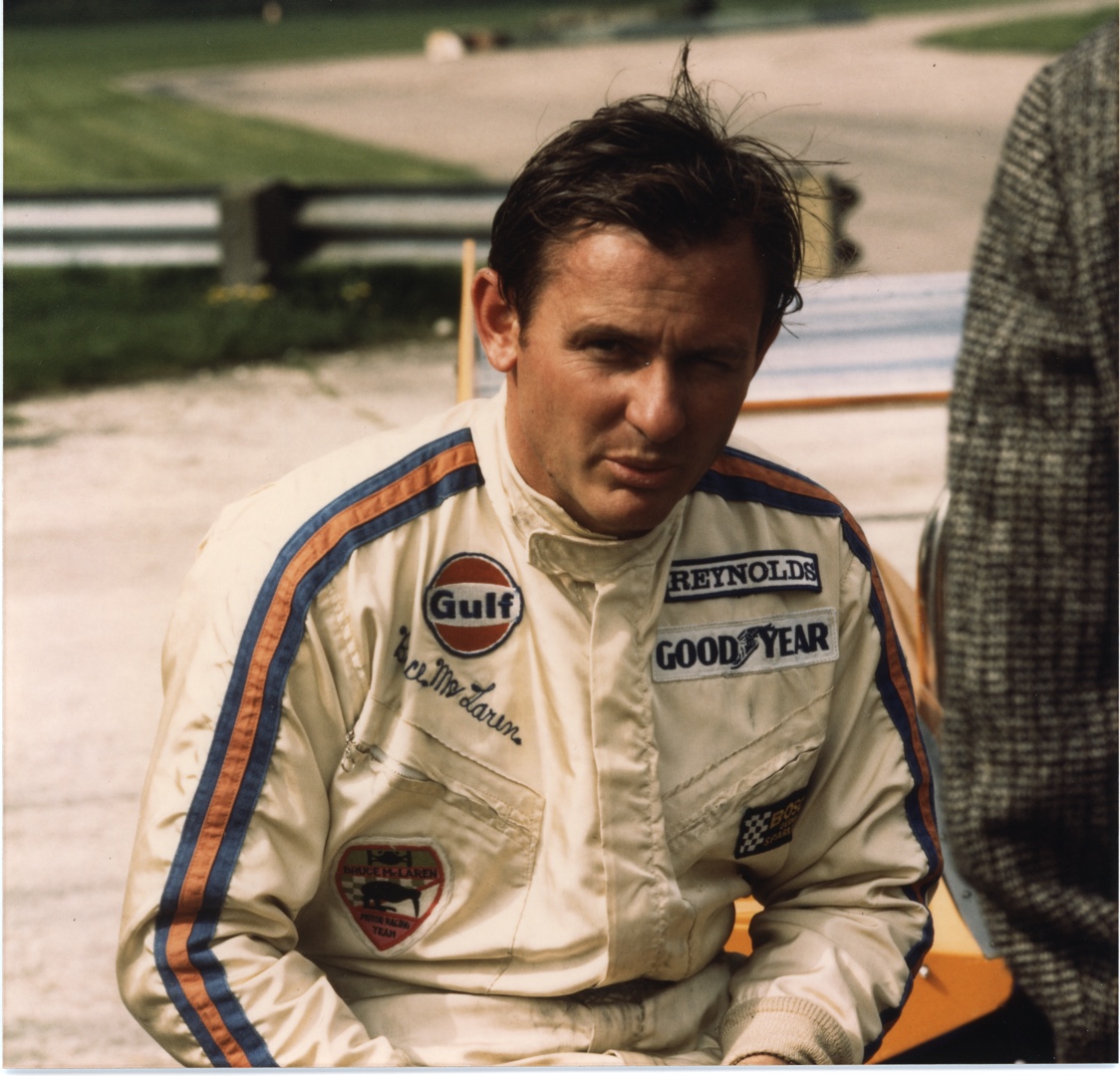 Bruce McLaren launched his Formula One team in 1965